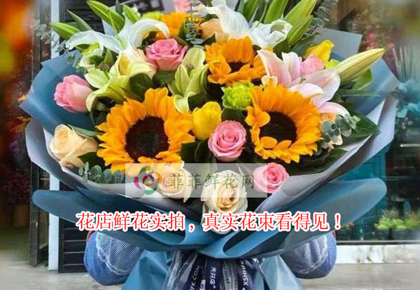 锦屏花店鲜花实拍,锦屏真实花束看得见!